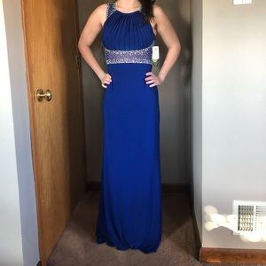 Windsor New Blue Prom Dress!